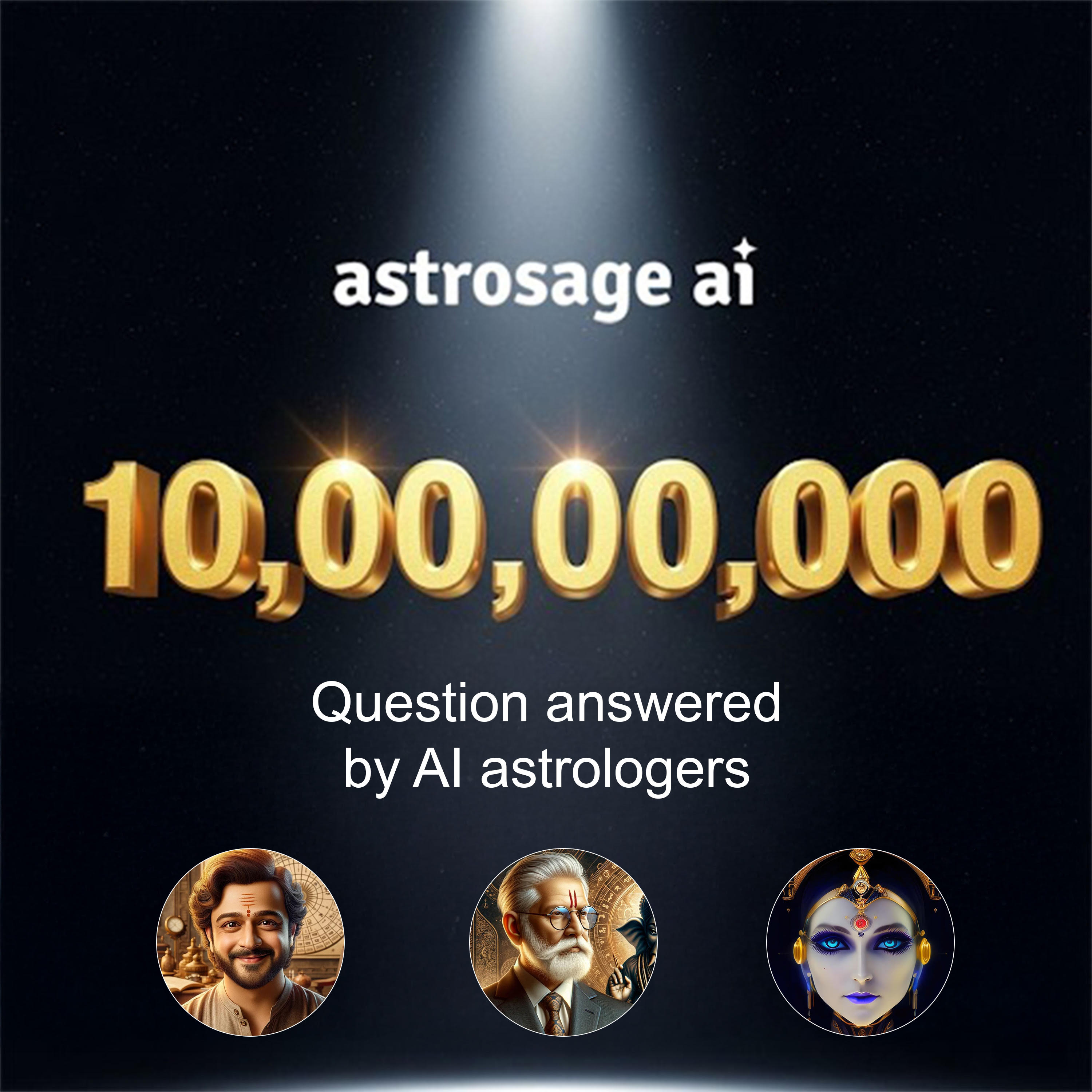 Read 10 Crore Questions Answered By AI Astrologers! AstroSage AI Creates History!